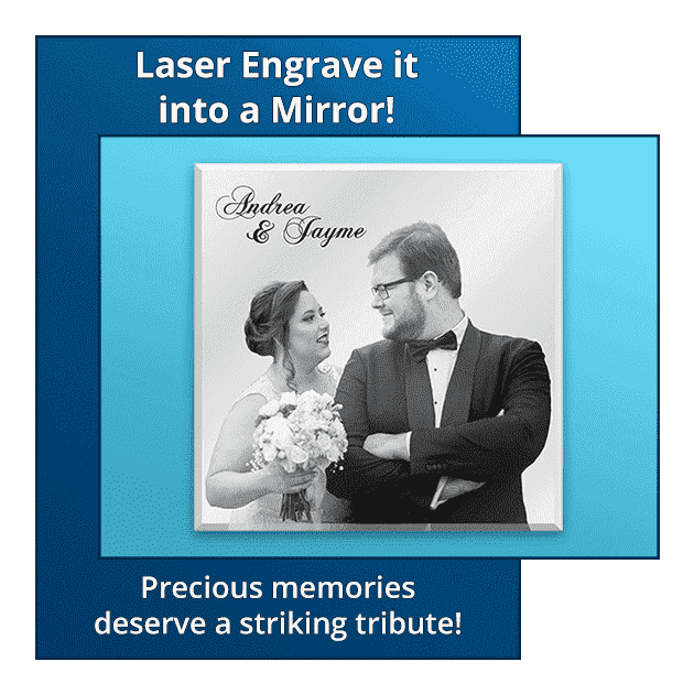 Laser Engraved Mirror