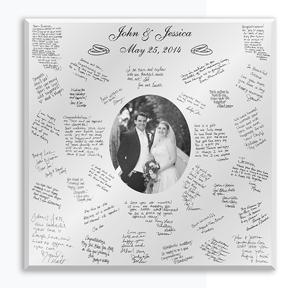 Wedding Guest Book Alternatives - Mirror of Moments