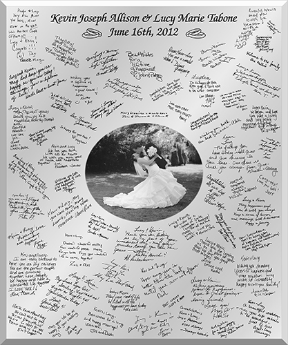 Wedding Guestbook - Mirror of Moments