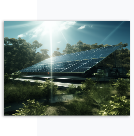 100% Powered by Solar-Energy