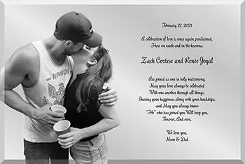 Laser Engraved Mirror